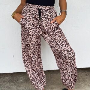 Coco Cheetah Print Lounge/Jogger Pants